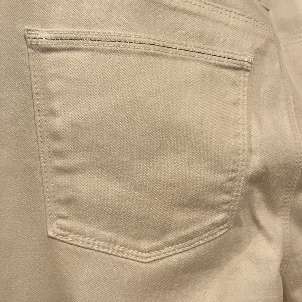 White House Black Market White Slim Stretch Jean/Rolled Crop Size 6 - Picture 3 of 12